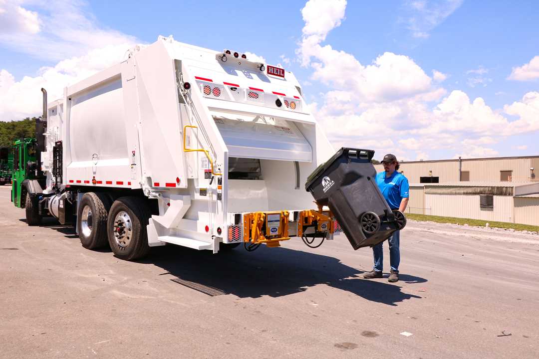 garbage truck parts diagram