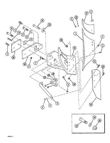 john deere plow parts diagram