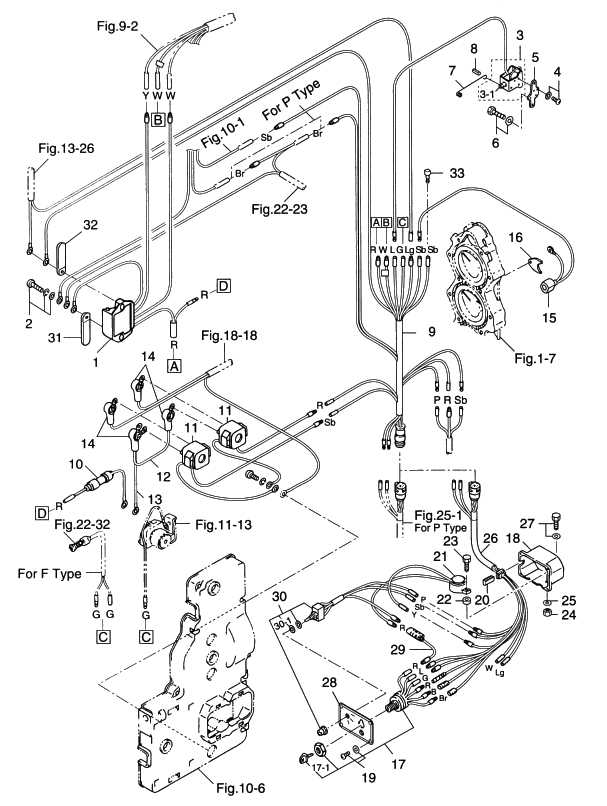 nissan outboard parts diagram