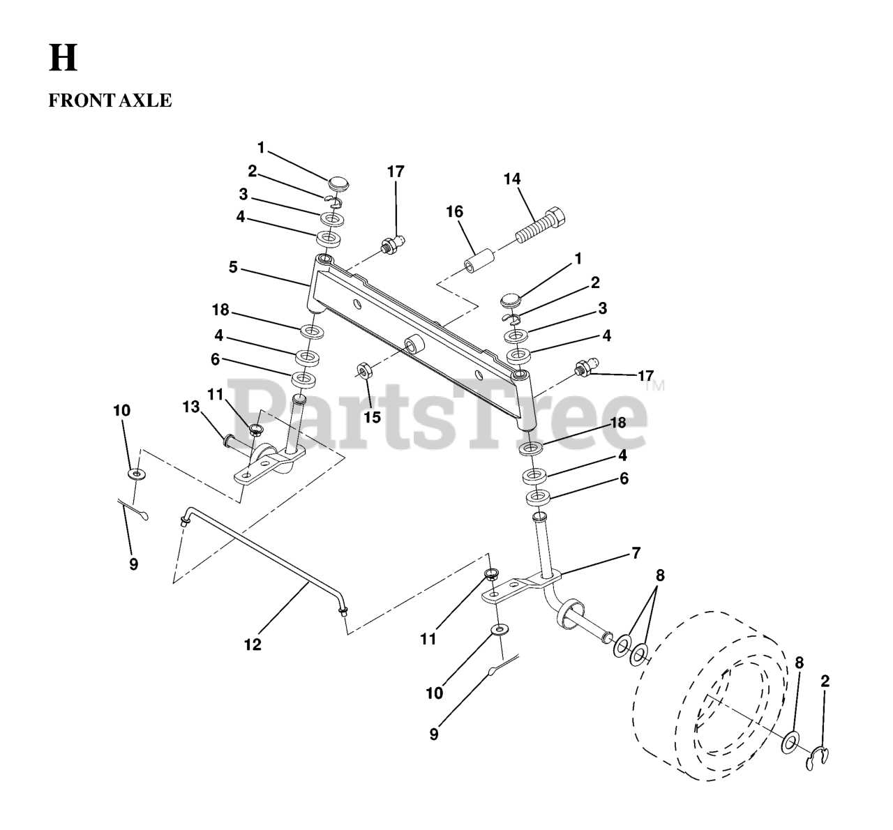 husqvarna lt125 parts diagram