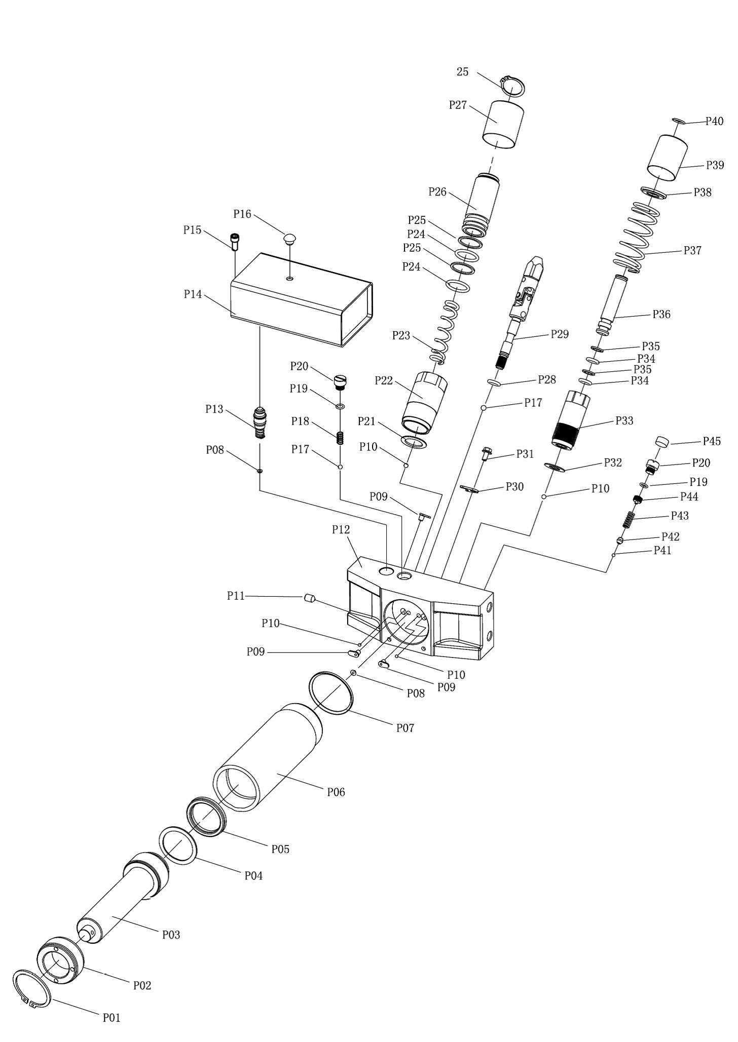 craftsman 3 ton floor jack parts diagram