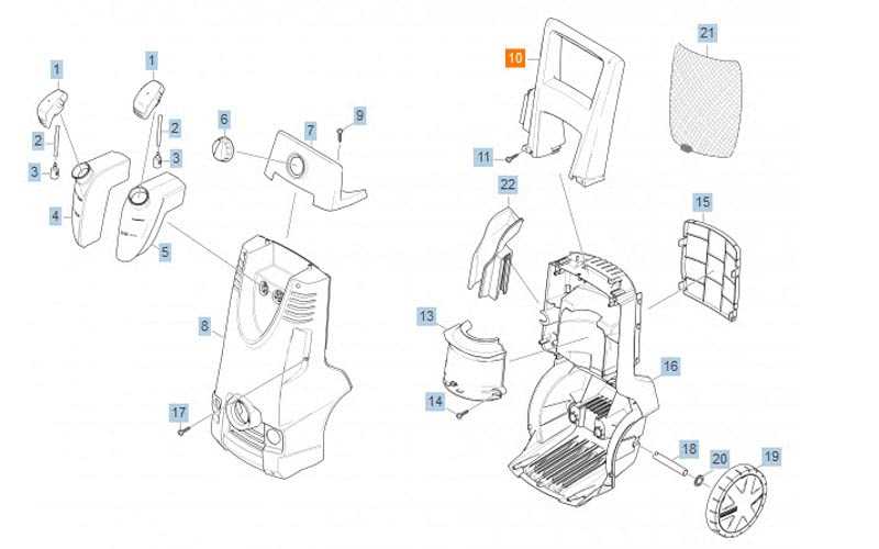 karcher k5 parts diagram