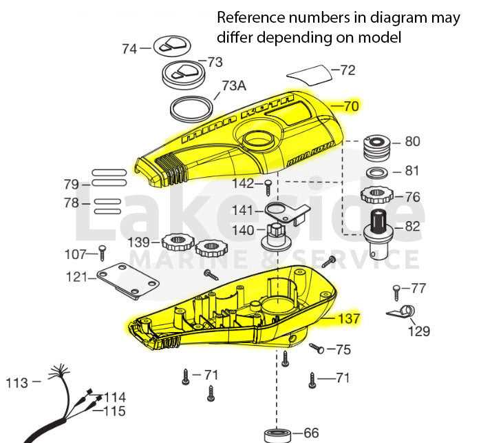 minn kota ulterra 80 parts diagram