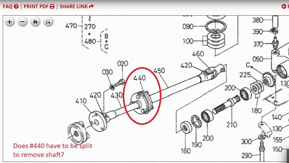 kubota tg1860g parts diagram