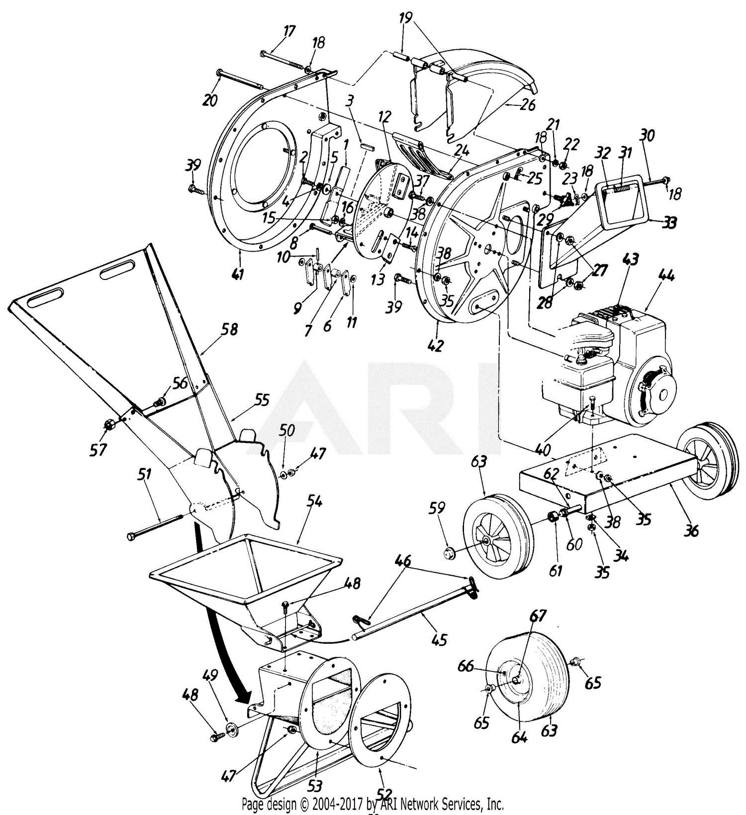 mtd 8 26 snowblower parts diagram