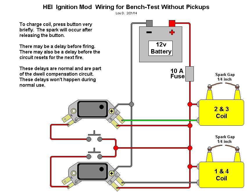 gm hei distributor parts diagram