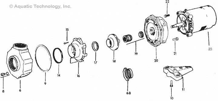 jacuzzi magnum force pump parts diagram