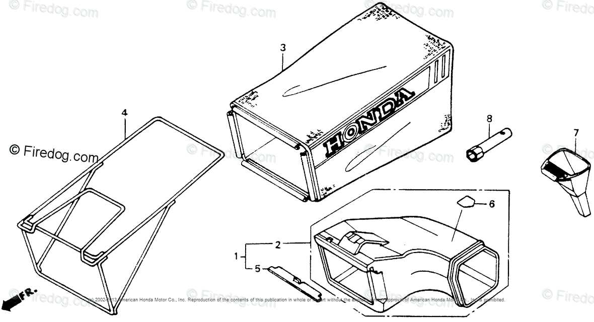 honda hr214 lawn mower parts diagram