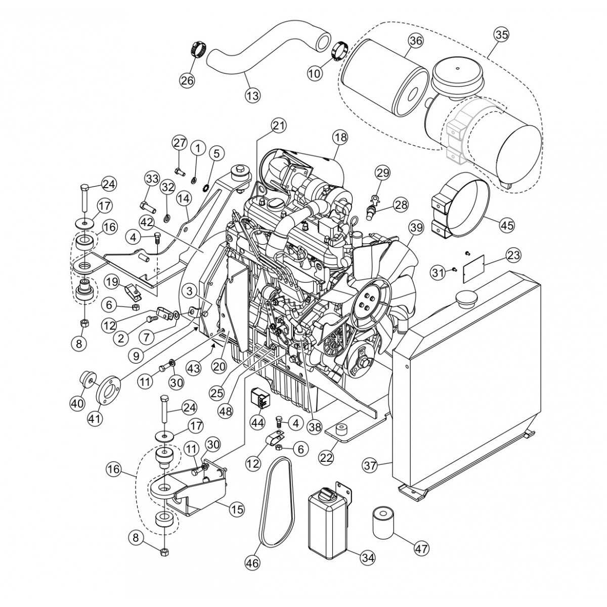 kent tile fire parts diagram