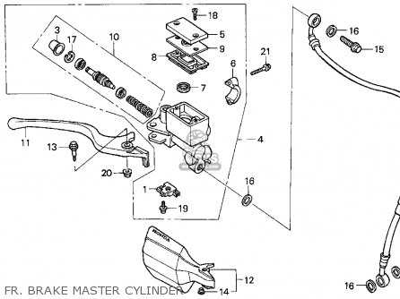 honda xr650l parts diagram