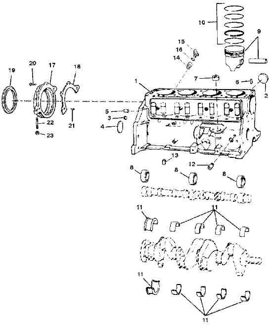 inboard outboard parts diagram