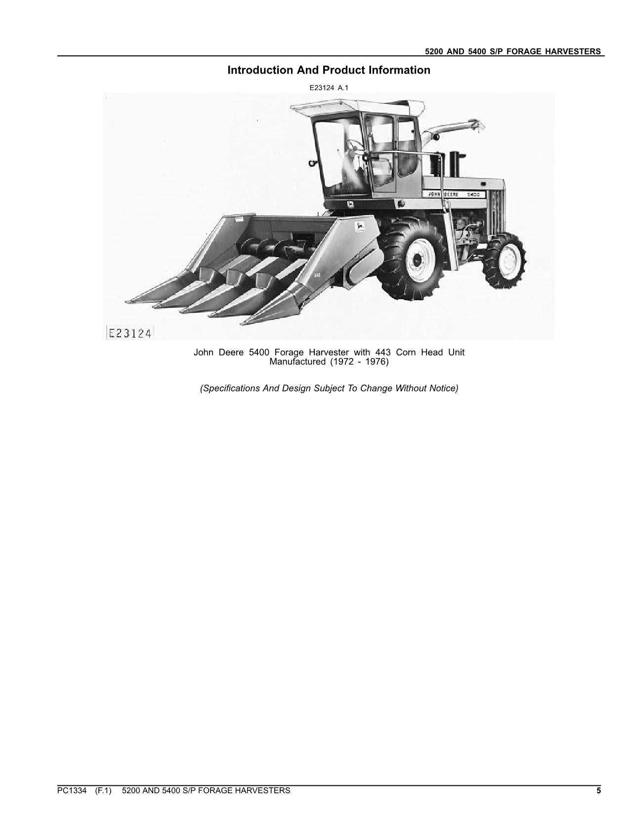 john deere 5200 parts diagram