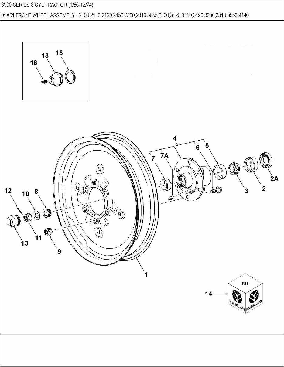 ford 3000 tractor parts diagram