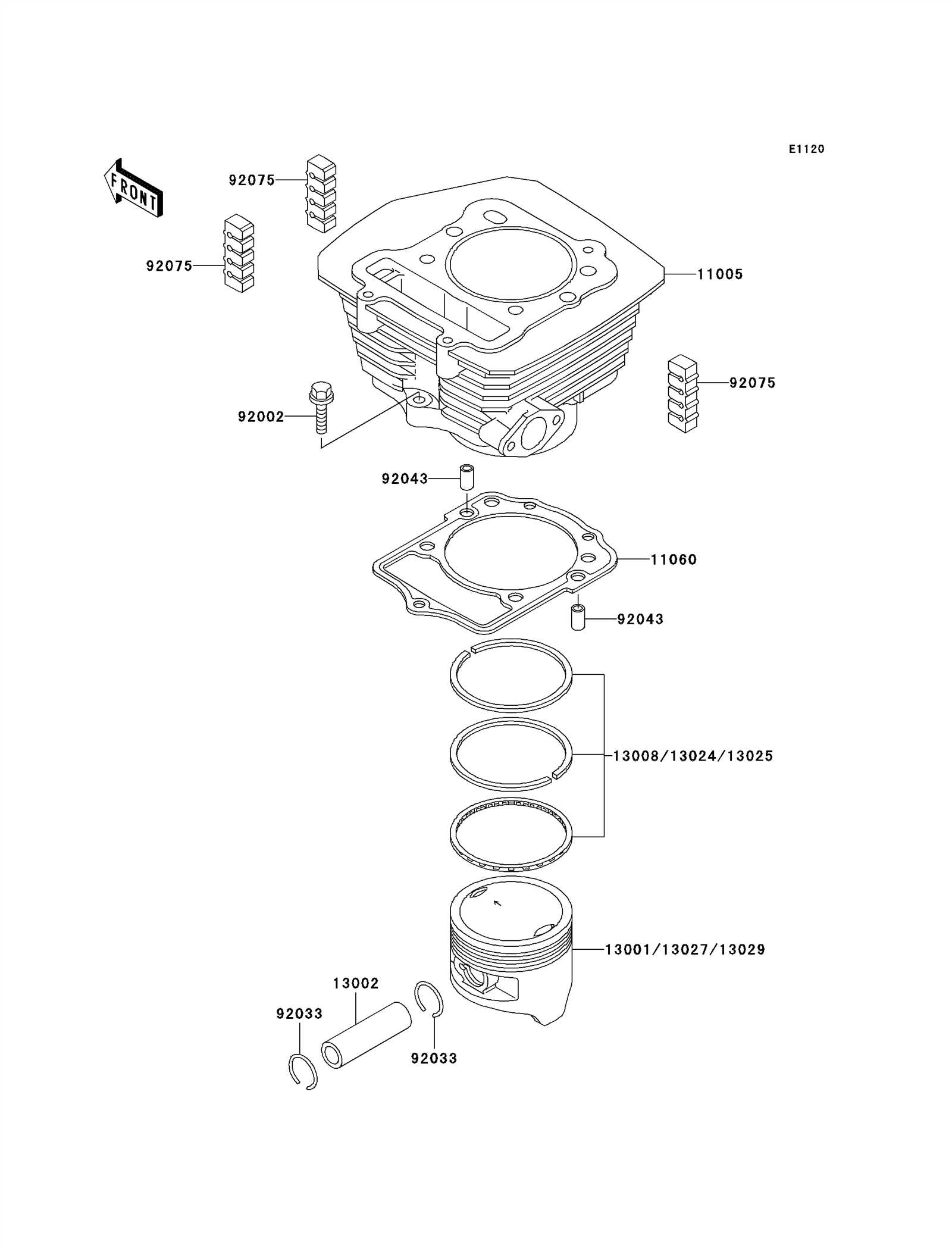 kawasaki prairie 300 parts diagram