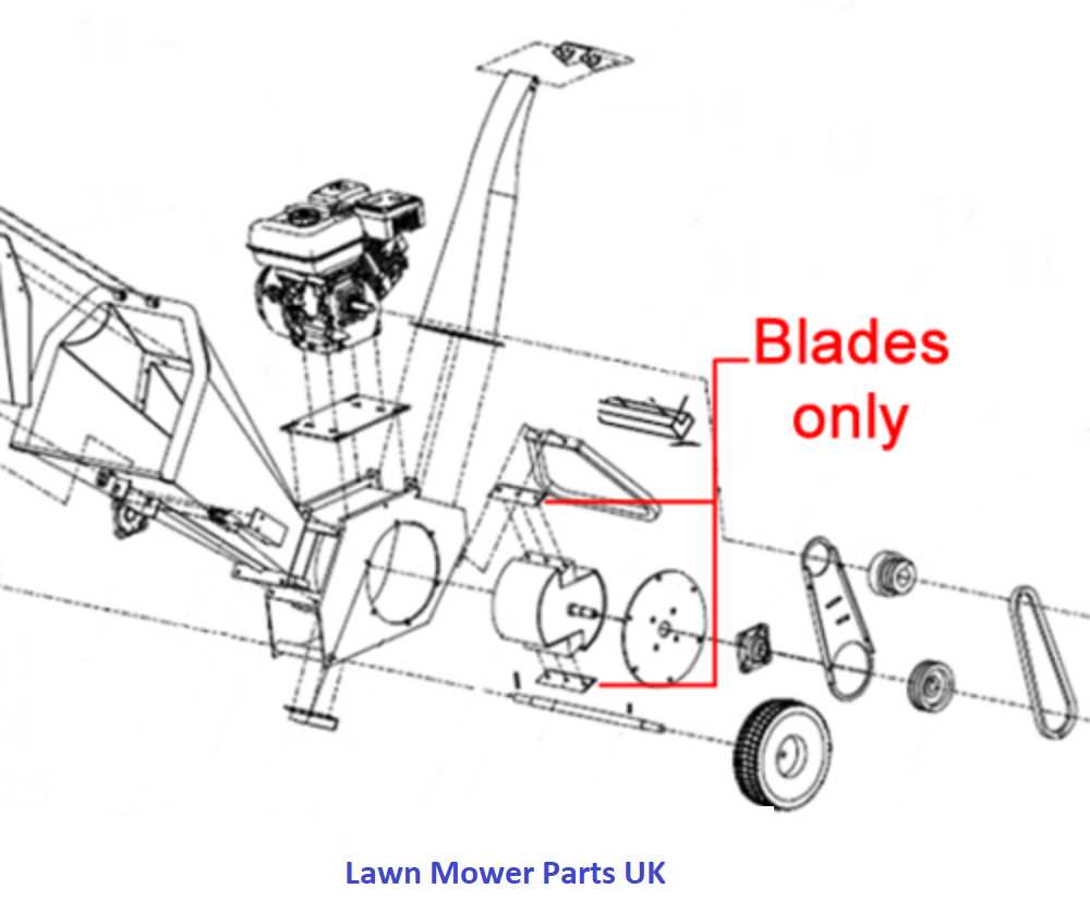 mtd chipper parts diagram