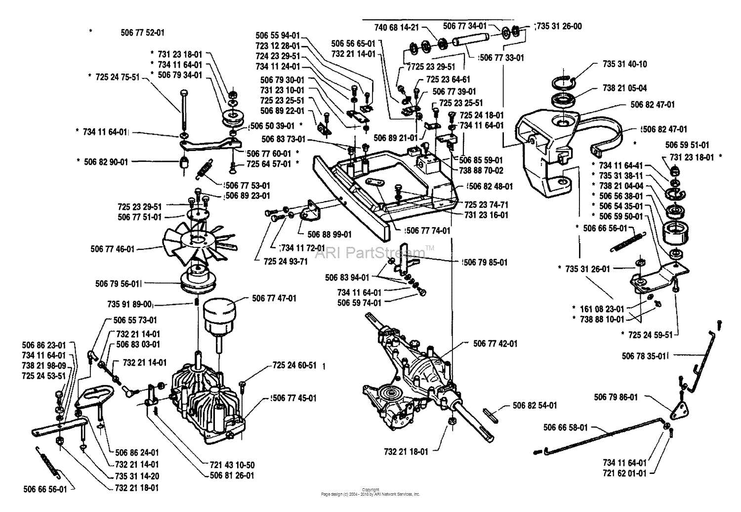 husqvarna rider 970 parts diagram