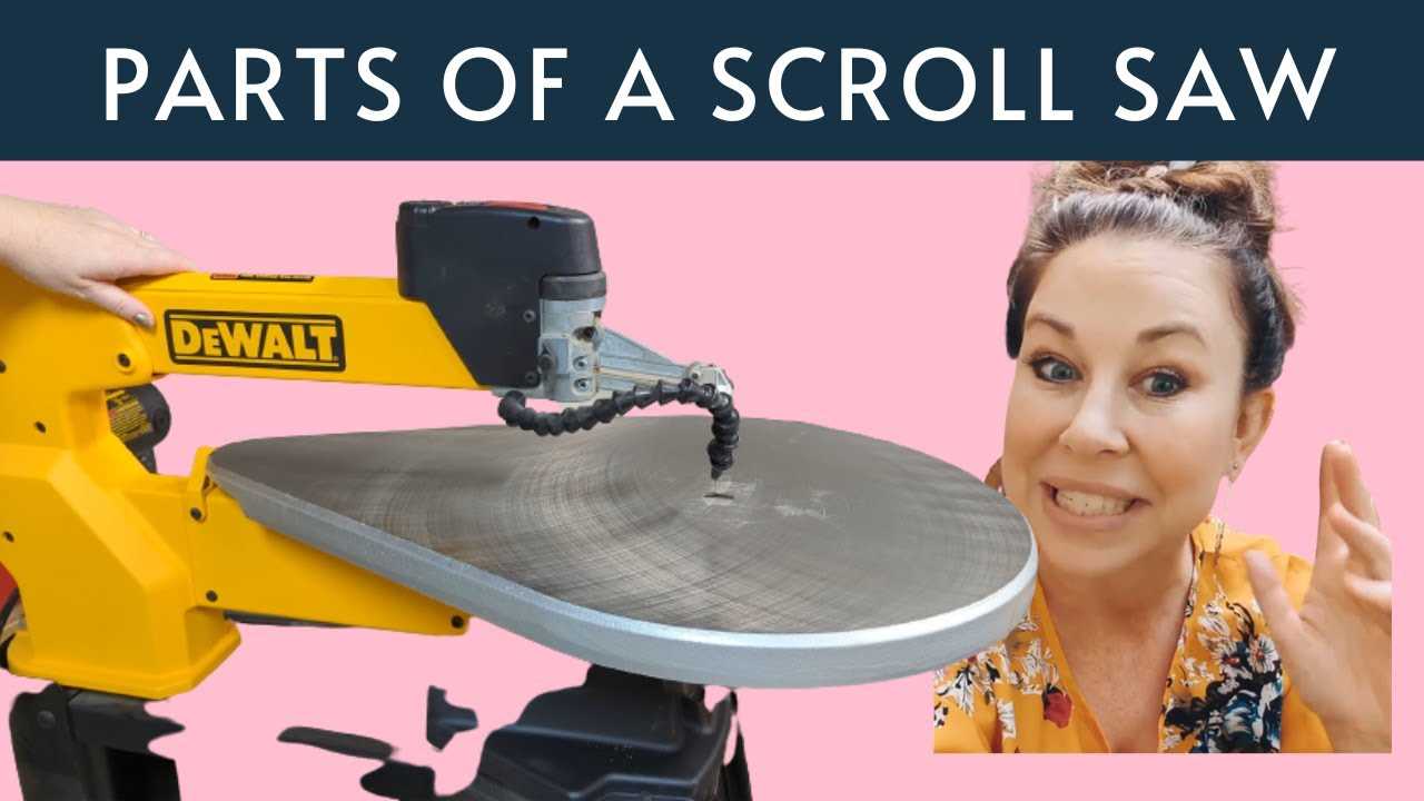 scroll saw parts diagram