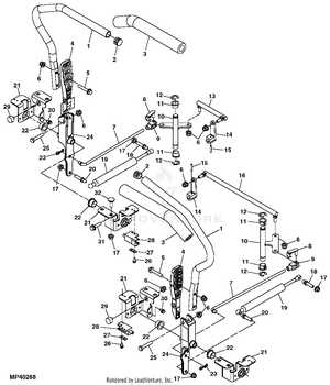 john deere z425 54 inch deck parts diagram