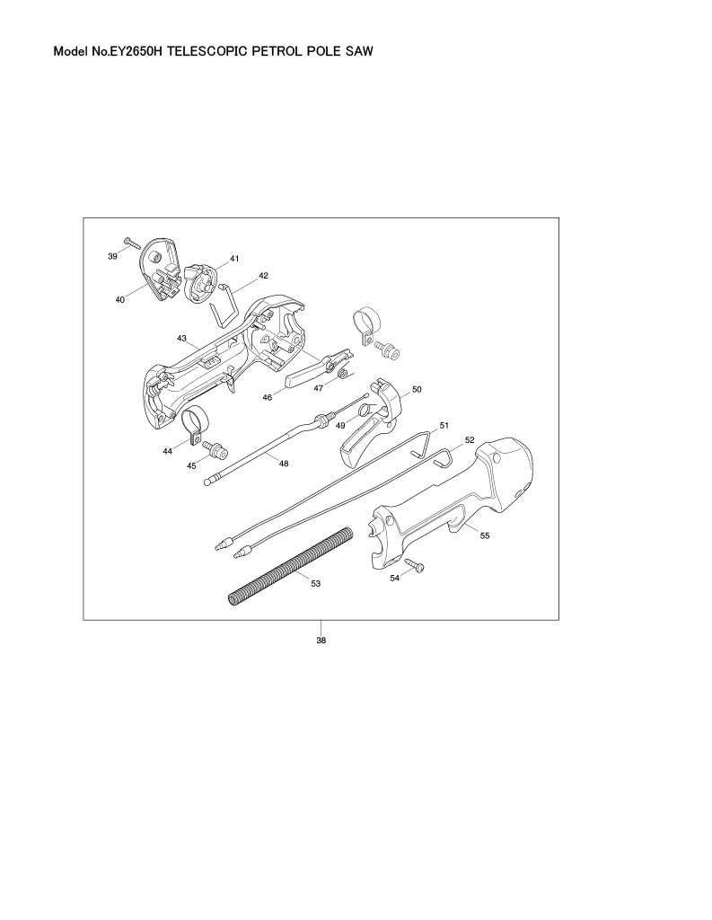 drive shaft stihl ht 131 pole saw parts diagram