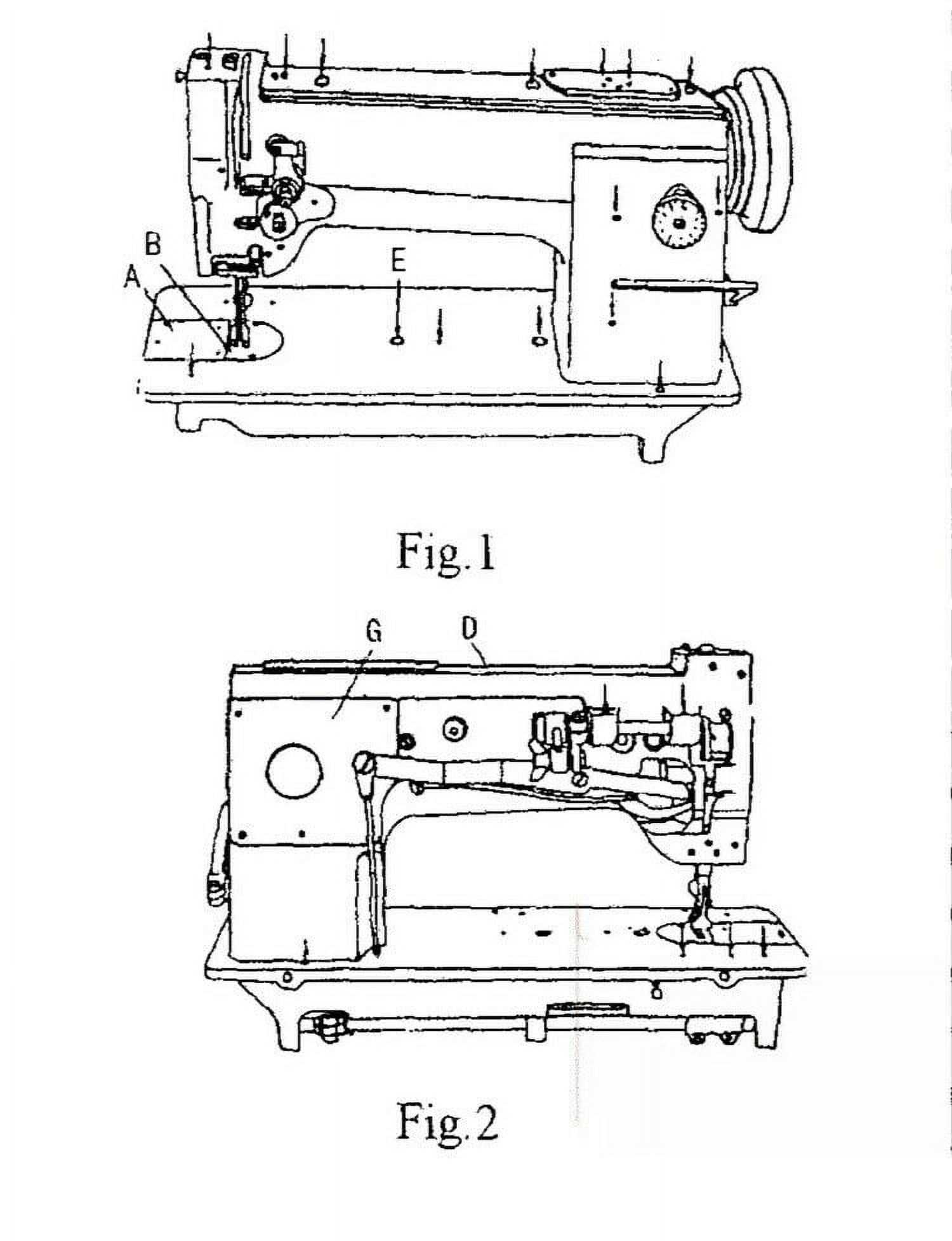 juki sewing machine parts diagram