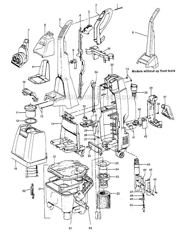 hoover linx parts diagram