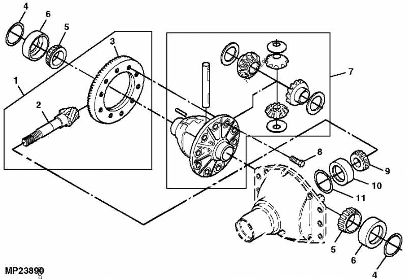 ford 4600 parts diagram