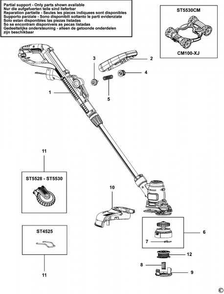 black and decker gh3000 parts diagram