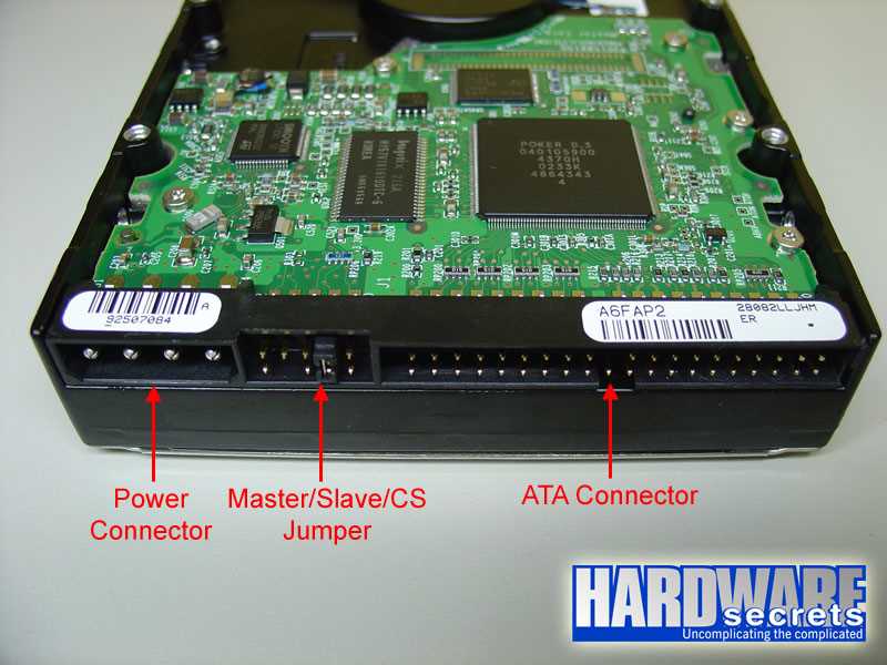 hard drive parts diagram