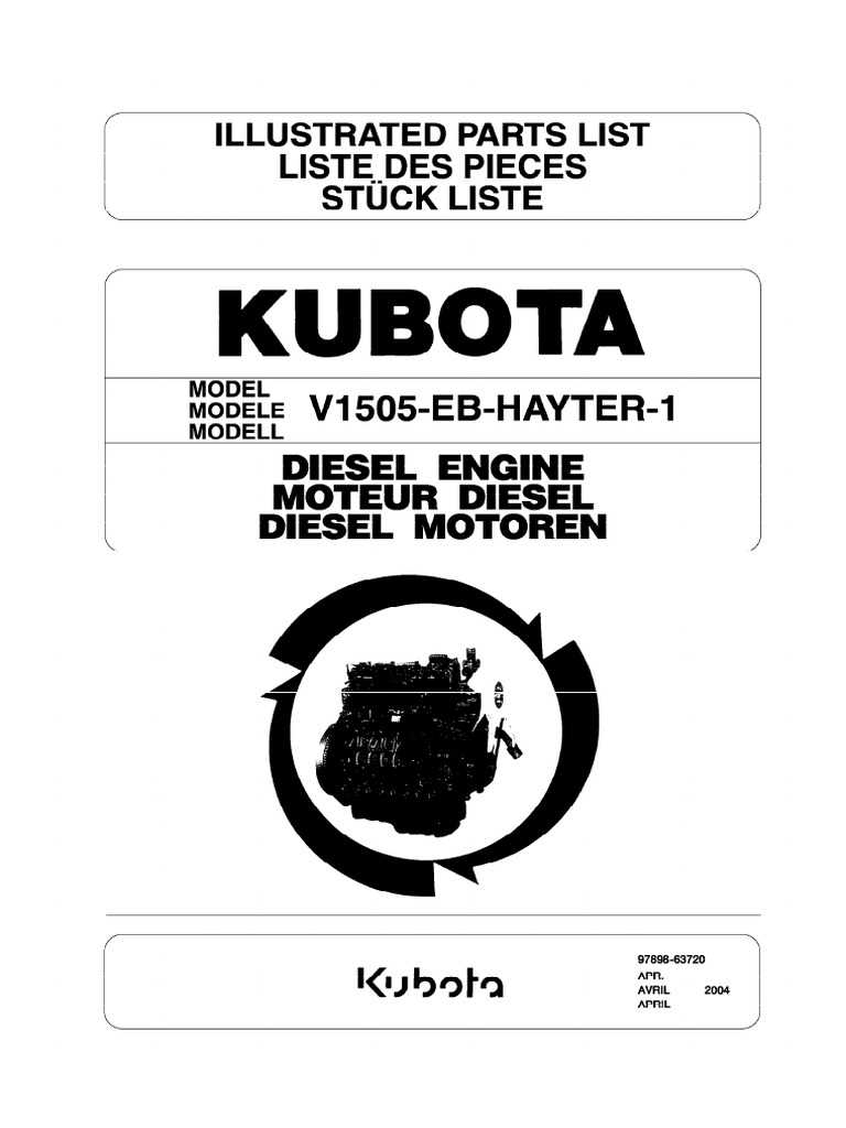 kubota d1005 parts diagram