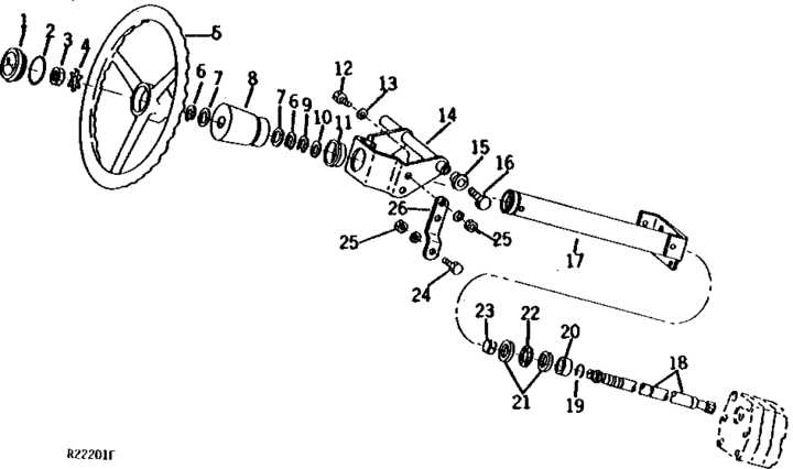 john deere 4450 parts diagram