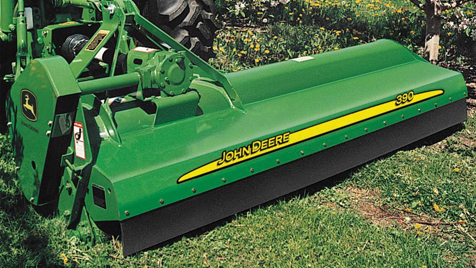 john deere 390 flail mower parts diagram