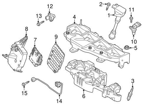 2013 ford escape engine parts diagram