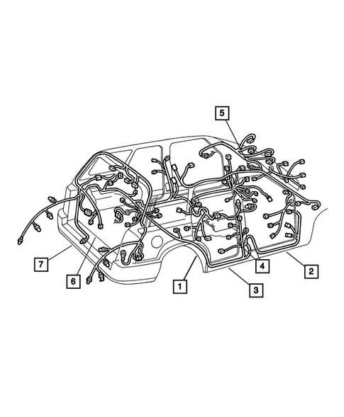 jeep grand cherokee body parts diagram