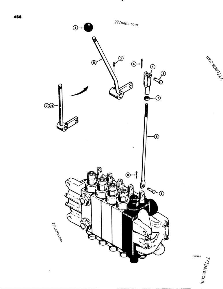 case 580c backhoe parts diagram