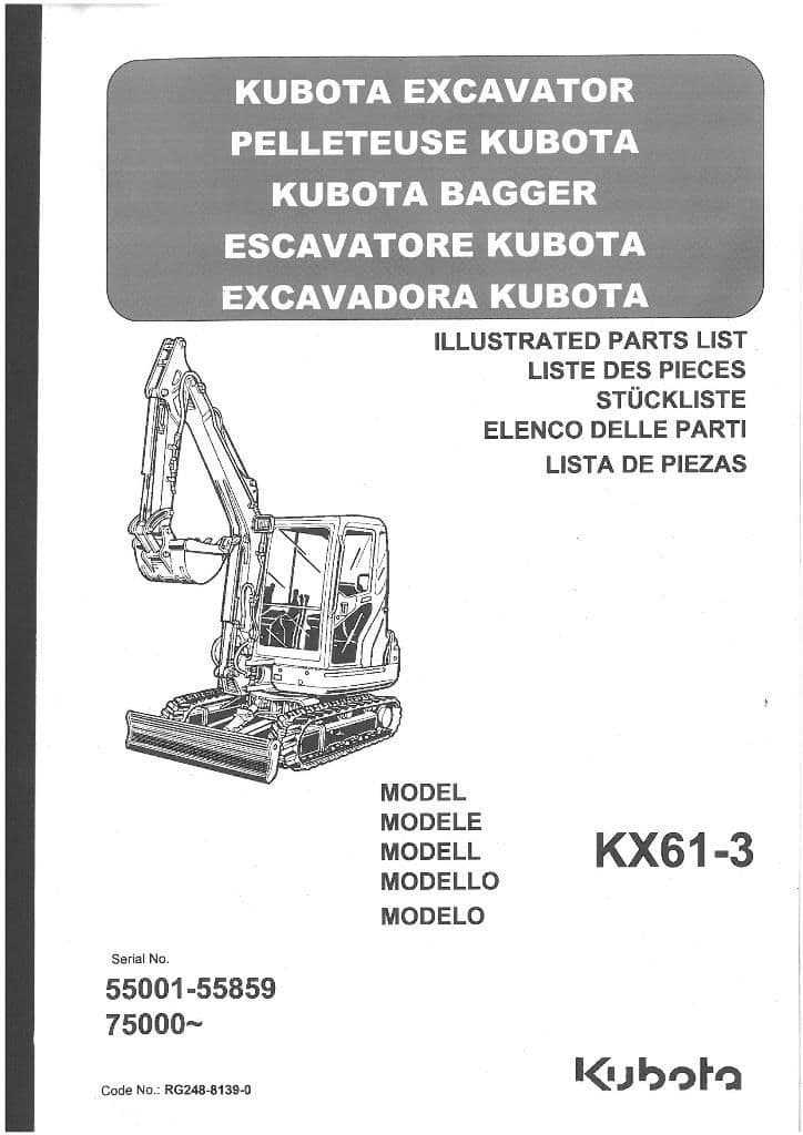 kubota kx91 3 parts diagram