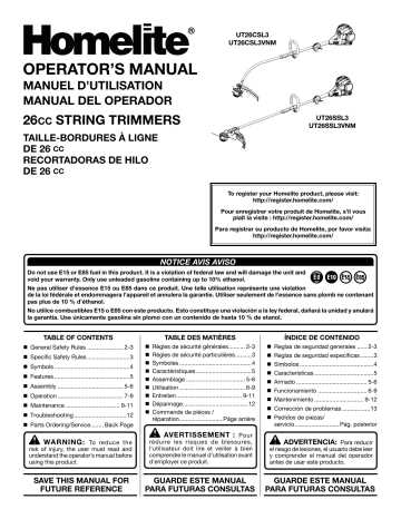 homelite ut33600a parts diagram