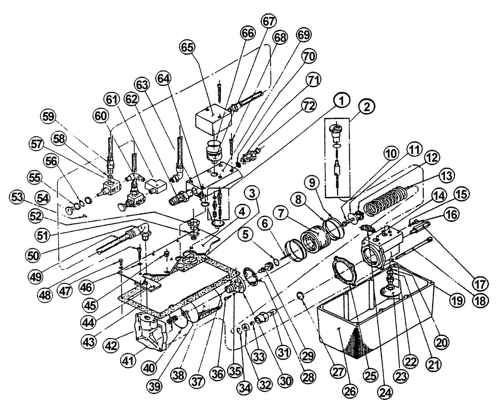 force america hydraulic pump parts diagram