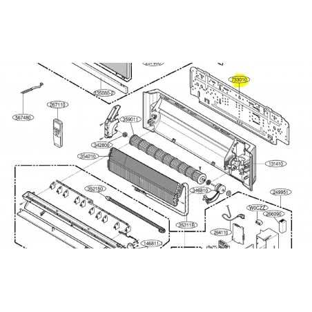 lg mini split parts diagram