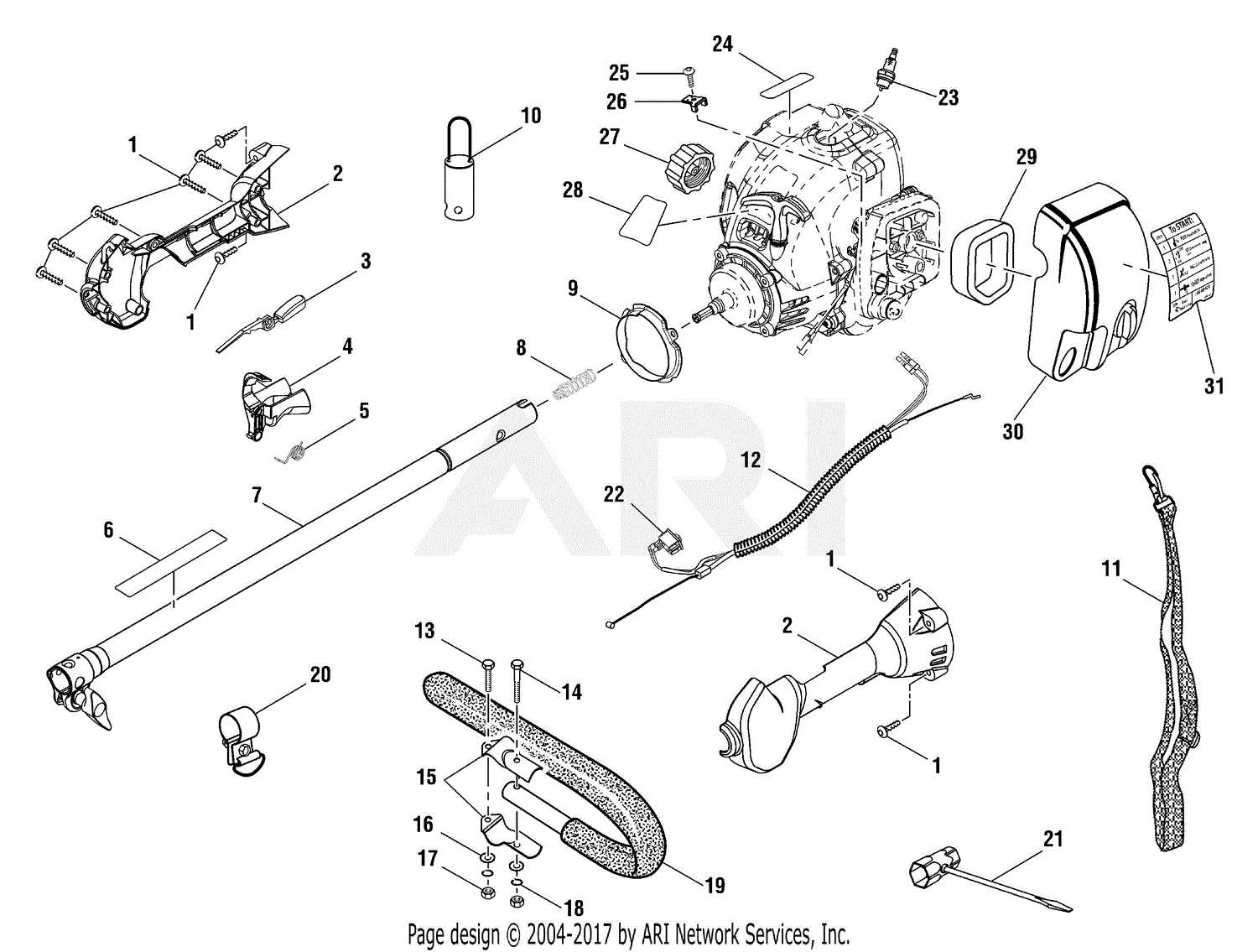 fs45 stihl parts diagram