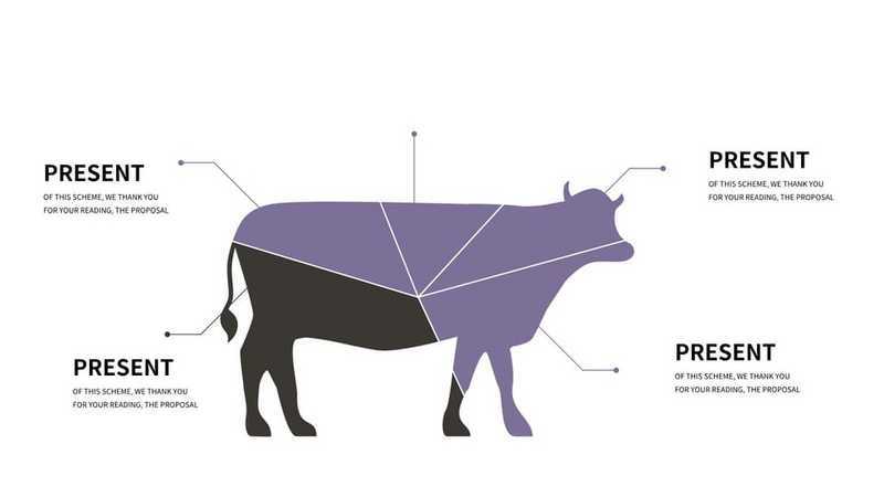 cow parts diagram