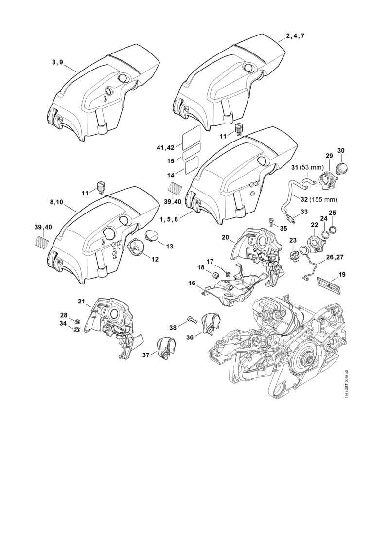 ms251 parts diagram