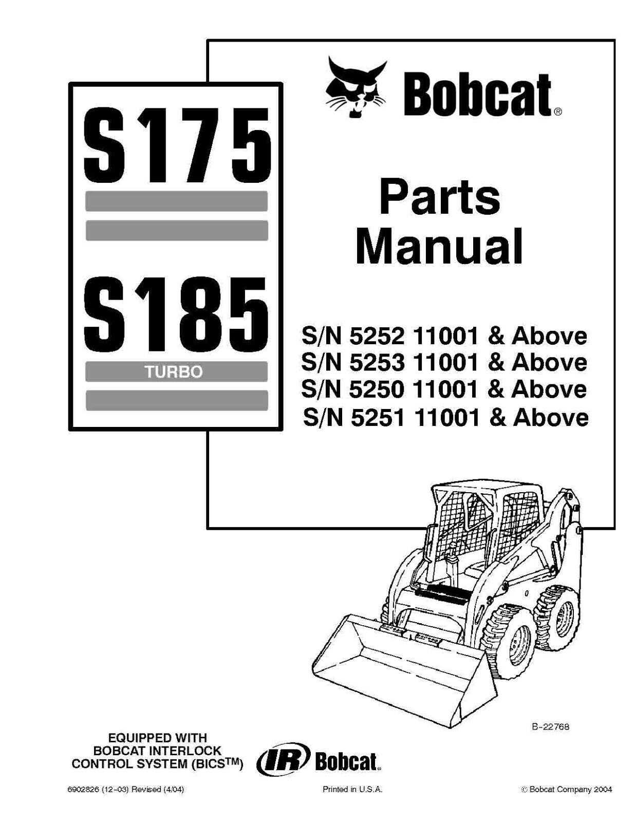 bobcat s300 parts diagram