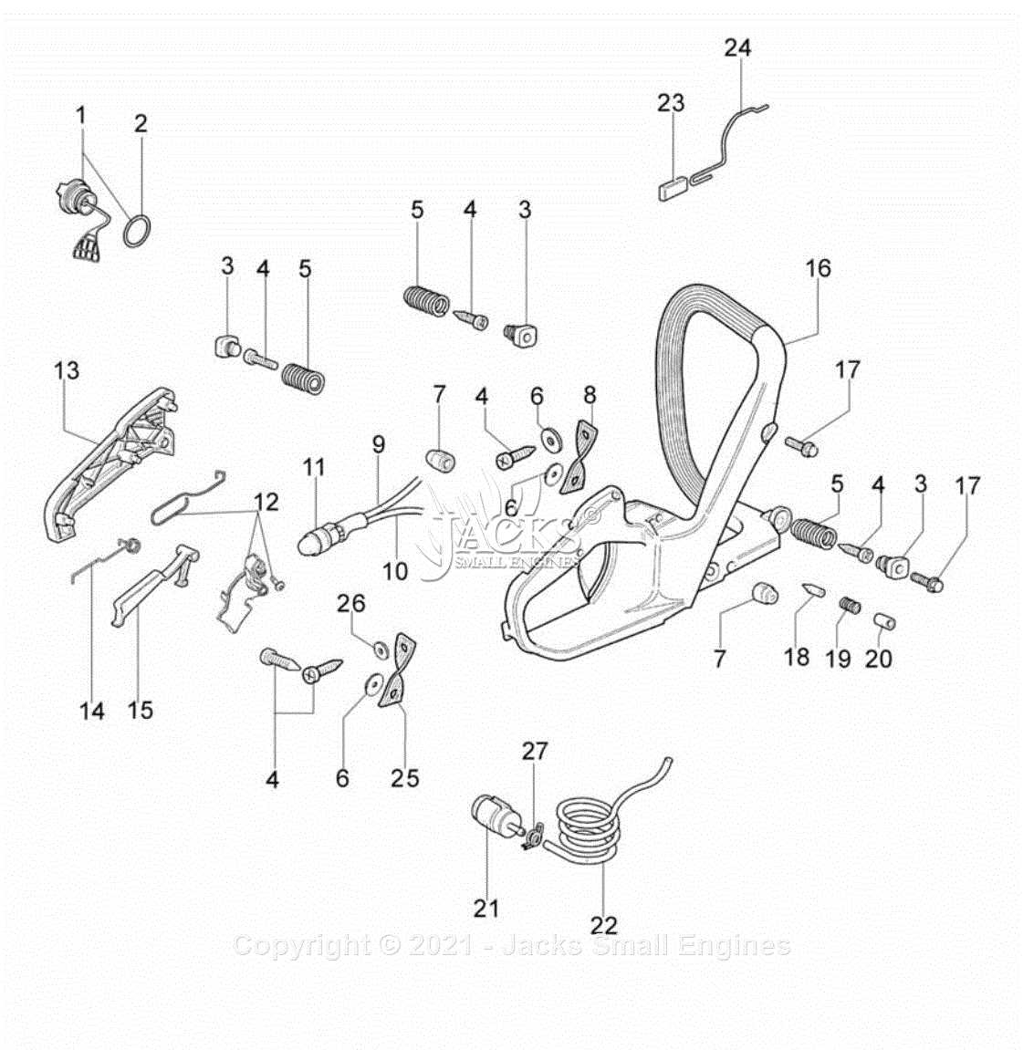 211 stihl chainsaw parts diagram