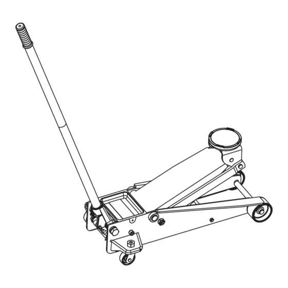 3 ton hydraulic floor jack parts diagram