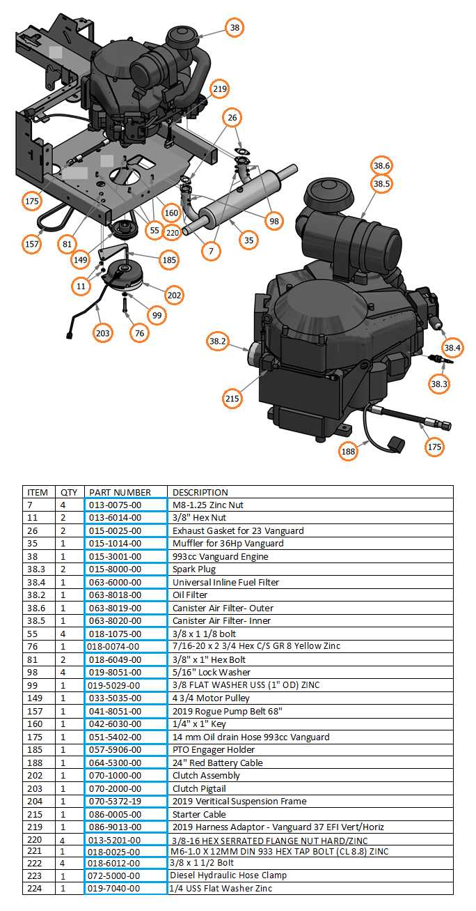 37 hp vanguard parts diagram