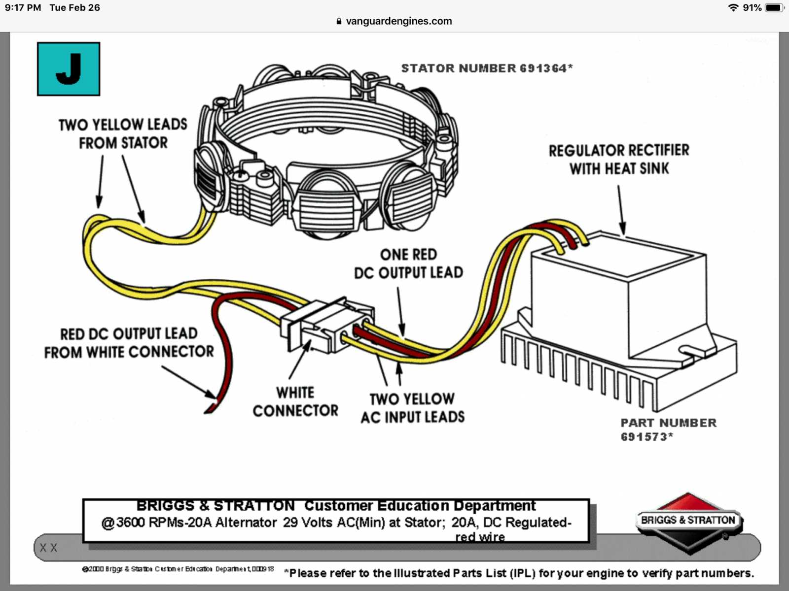 37 hp vanguard parts diagram