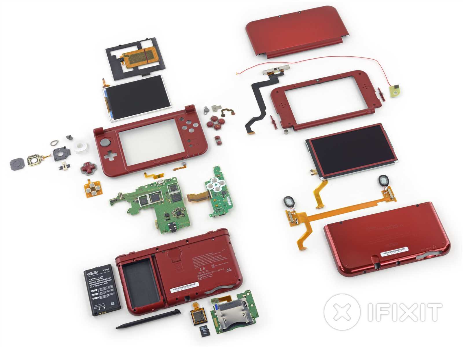 3ds parts diagram