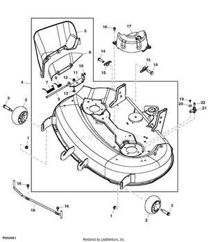 42 inch john deere mower deck parts diagram