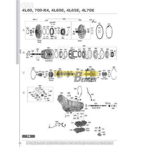 4l60 parts diagram