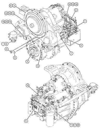 4t45e transmission parts diagram